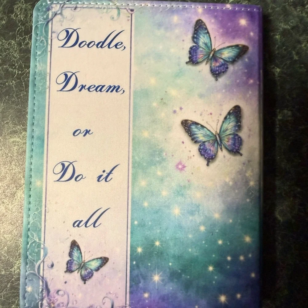Personalized Journal Butterflies and Books (Personalized with name & message) - Picture 5 of 7